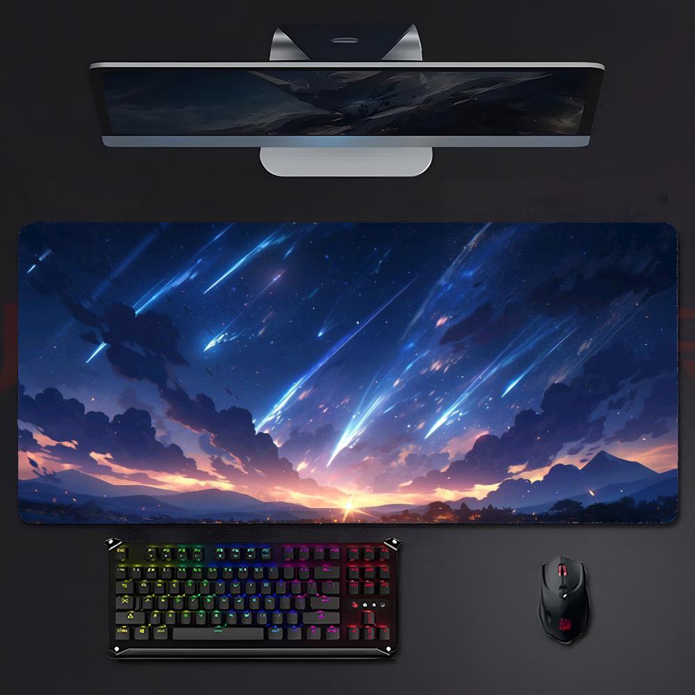 Scenery Dreamy Ccolorful Clouds Mouse Pad Mousepad Large Gaming Lockedge Thickened Pc Table Desk Mat