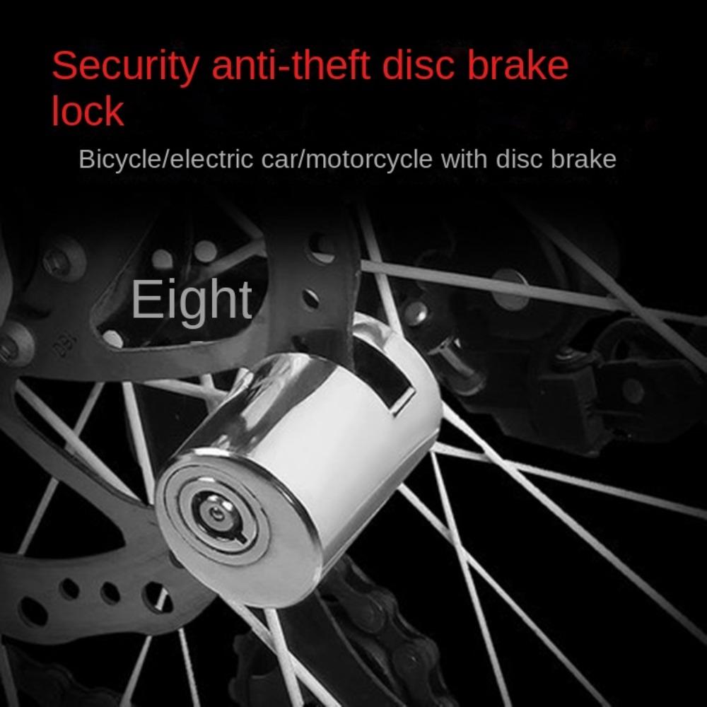Безопасность Велосипед Аксессуары для мотоциклов Ключи Замок Тормозной диск Замок Велосипедное колесо Замок Тормозные замки