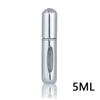 Portable Travel Perfume Bottle 5ml Bottom Fill Liquid Container Cosmetics Spray Dispenser Press Head