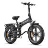Engwe ENGINE PRO 2.0 Folding Electric Bicycle 750W with 20 X 4.0 Inch Fat Tire, 16 Ah Removable Battery,Full Suspension, 8 Gears
