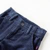 Pantalons pour enfants velours côtelé bleu marine 92/104/116/128/140