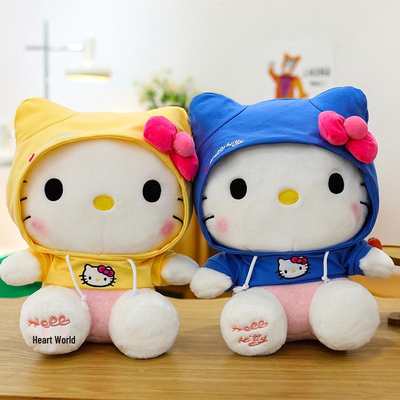 Плюшевая игрушка Hello Kitty для международной торговли: Милая подушка-трансформер и подарок на день рождения