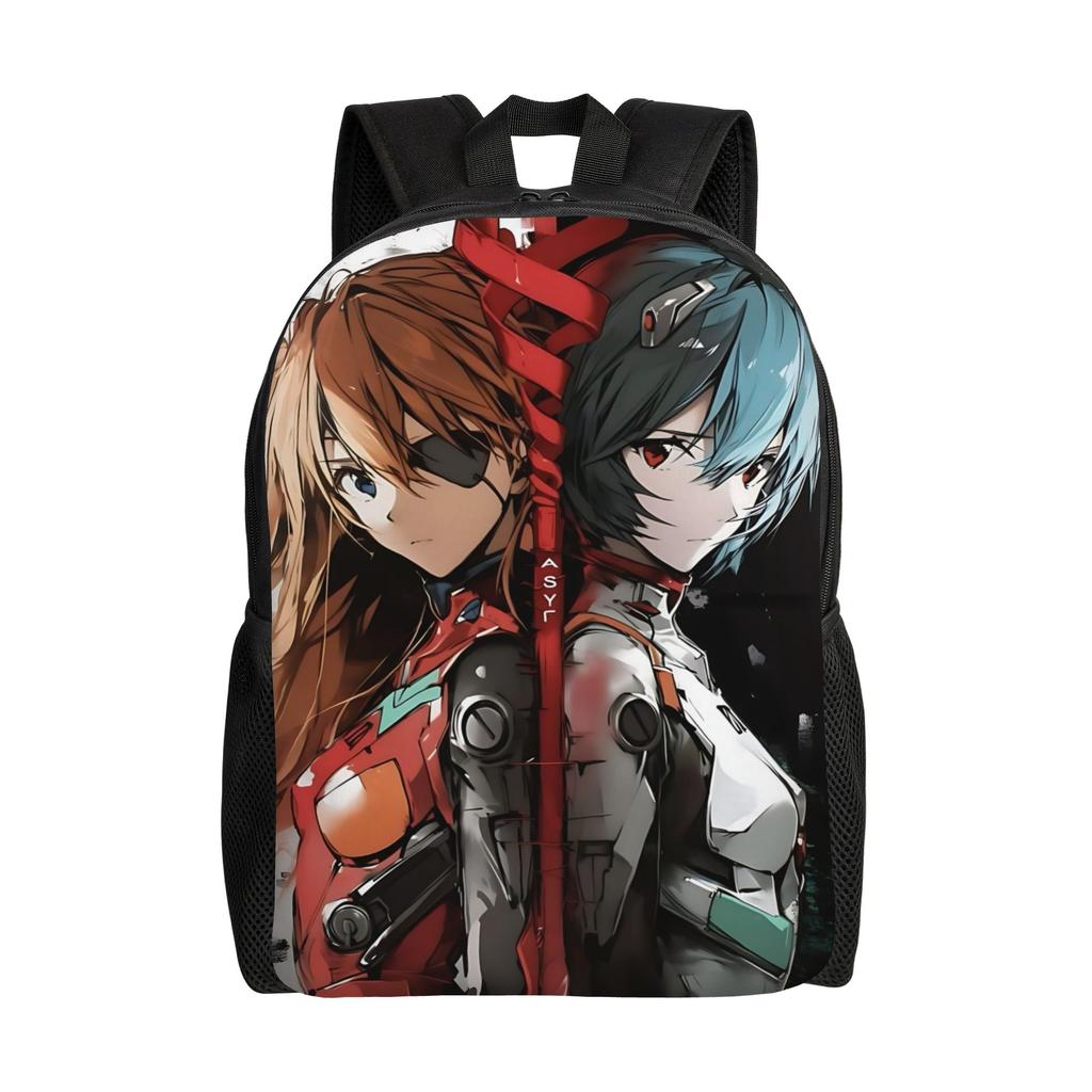 Неон Genesis Evangelion Рюкзак EVA ita-сумка Аска mochila Kawaii Рабочий Офисный Большая Вместимость Rucksack