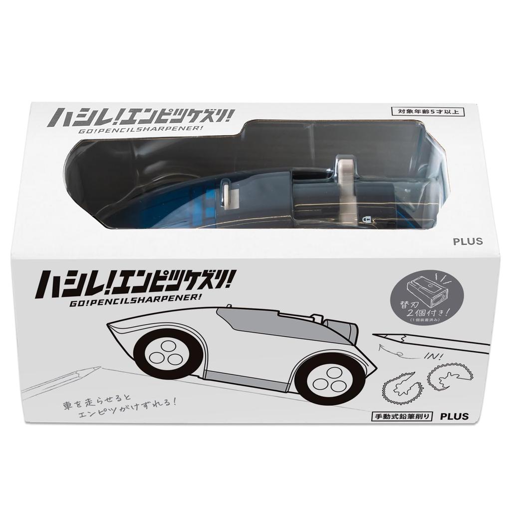 Plus Точилка Enpitsu Clear Blue "Hashire! Кезури!" FS-660 84-066