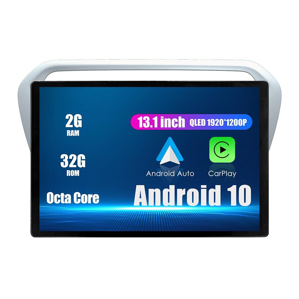 Android Радио 13,1 "Автомобильное стереонавигационное головное устройство Мультимедийный плеер GPS для Peugeot 301 2013-2018