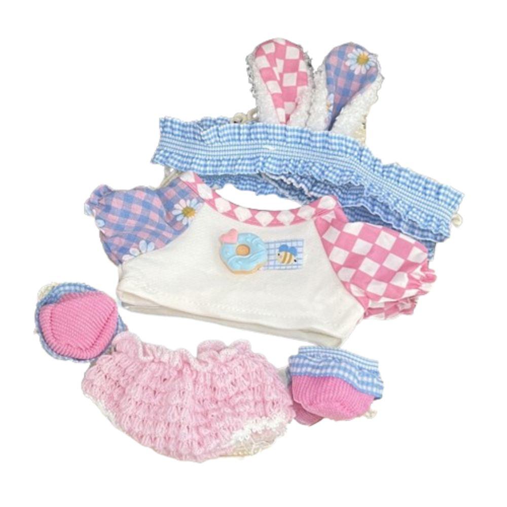 Princess Dress Stuffed Doll Plush Suit Toy Accessories Doll Lolita Dress  Children Gift