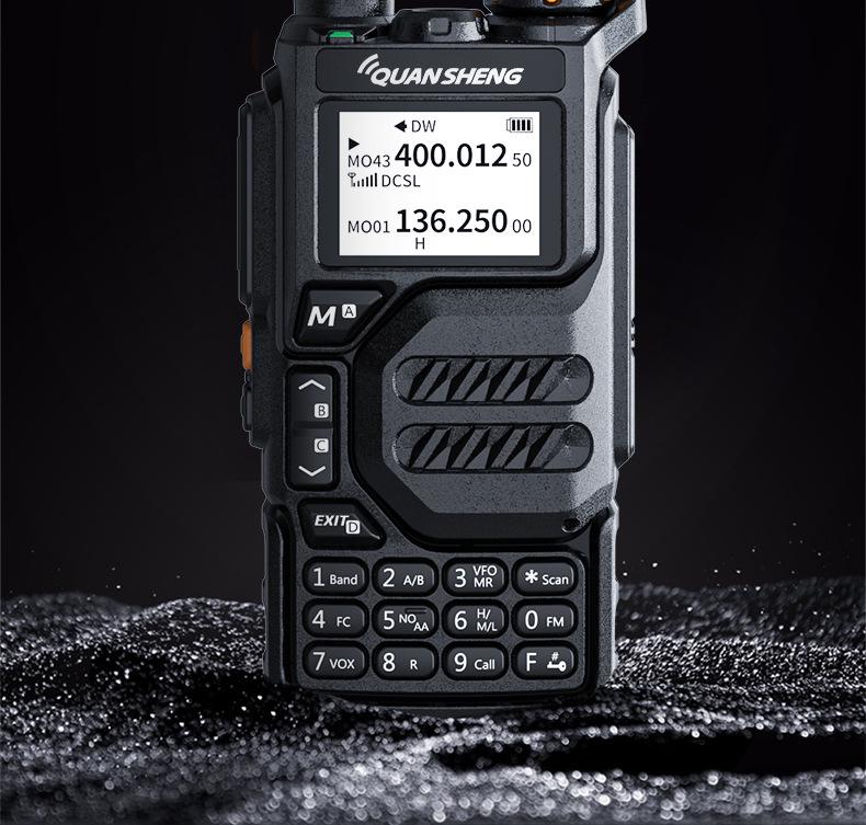 Quansheng UV-K5 High-Power Handheld Intercom for Outdoor, Fleet, Maritime, and Aviation Use