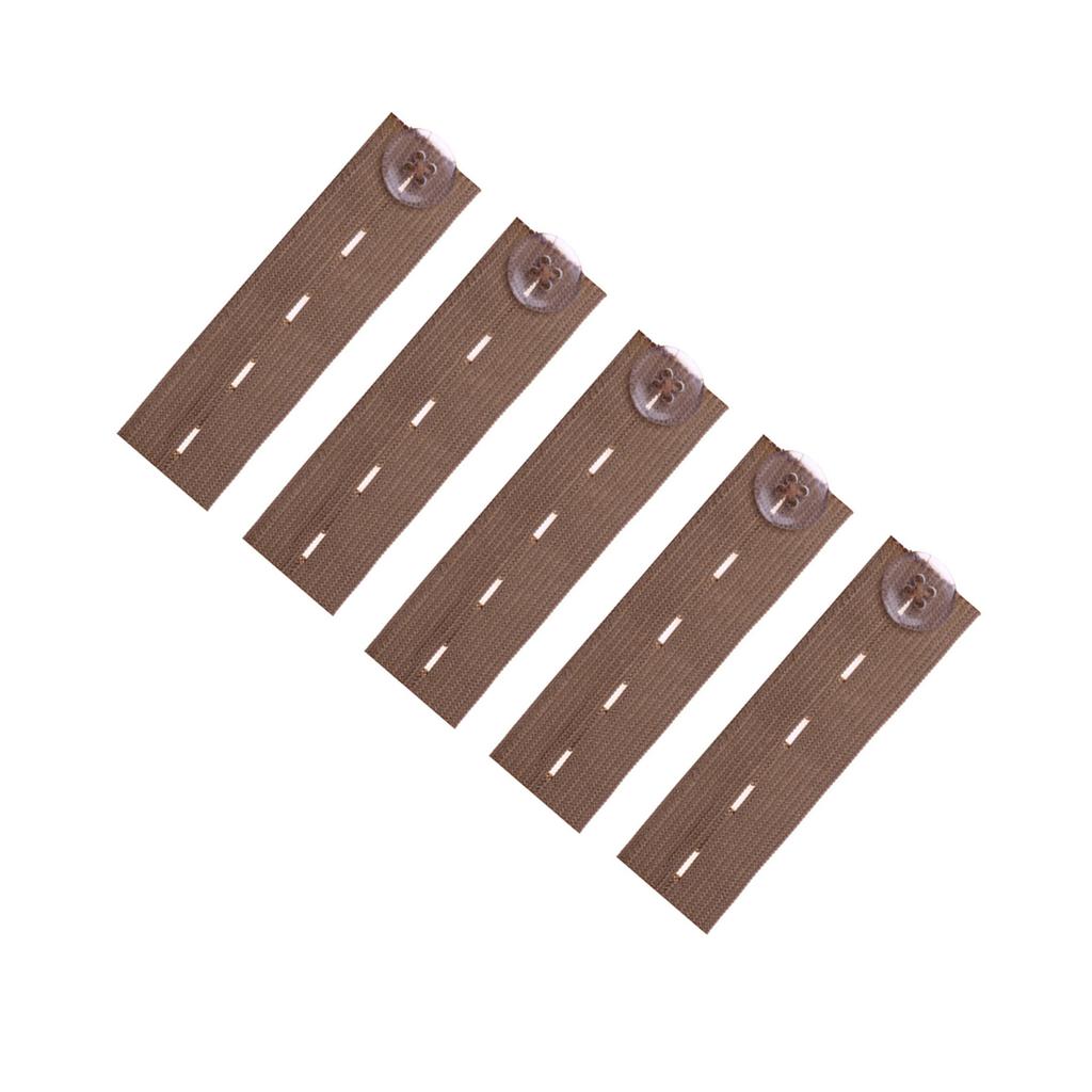 5pcs of pants extender buttons, multi-level Adjustment, unisex waist belt, for jeans skirts maternity use, DIY sewing supplies