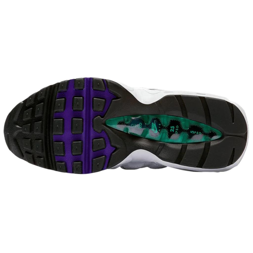 Nike Air Max 95 Низкие Повседневные Беговые Кроссовки Устойчивые к Истиранию Женские Бело-Фиолетовые HJ5996-100