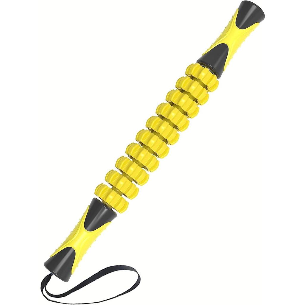 Роллер для мышц спортсмена, ролик для мышц фасции освобождает фасцию, чтобы уменьшить боль, облегчить болезненность и скованность частей тела: икры, бедра, плечи