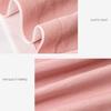 WTEMPO 4Pcs/Set Girl's Mid Waist Breathable Seamless Cotton Underpants Women's All-match Solid Color Large Size Causal Soft Briefs