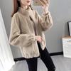 Imitation Mink Fur Short Women's Winter Coat