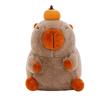 Persimmon Capybara Cartoon Plush Doll Childrens Birthday Gift Home Decoration