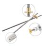 Computer Mall Trapezoidal Acme Printer T8 Stepper Screw Rod Thread Lead 150-500mm 3D with Nut