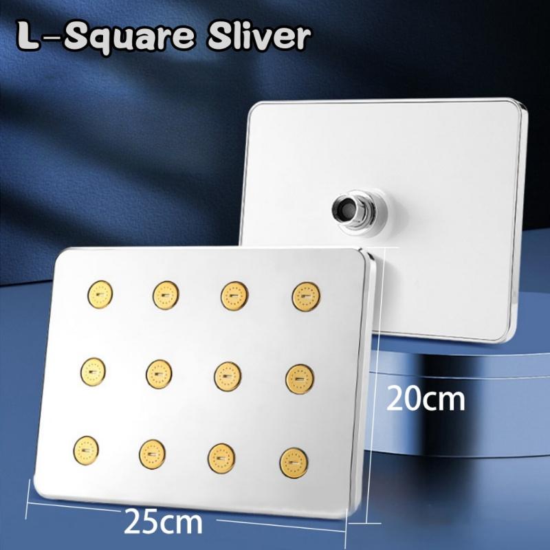 Высоконапорная лейка для тропического душа Волшебный поток воды Лейка для тропического душа Мини верхний душ Водосберегающий душ Аксессуары для ванной комнаты