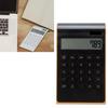 Portable 10 Digits Calculator Ultra Thin Solar Power Calculator for Home Office Business LCD Display