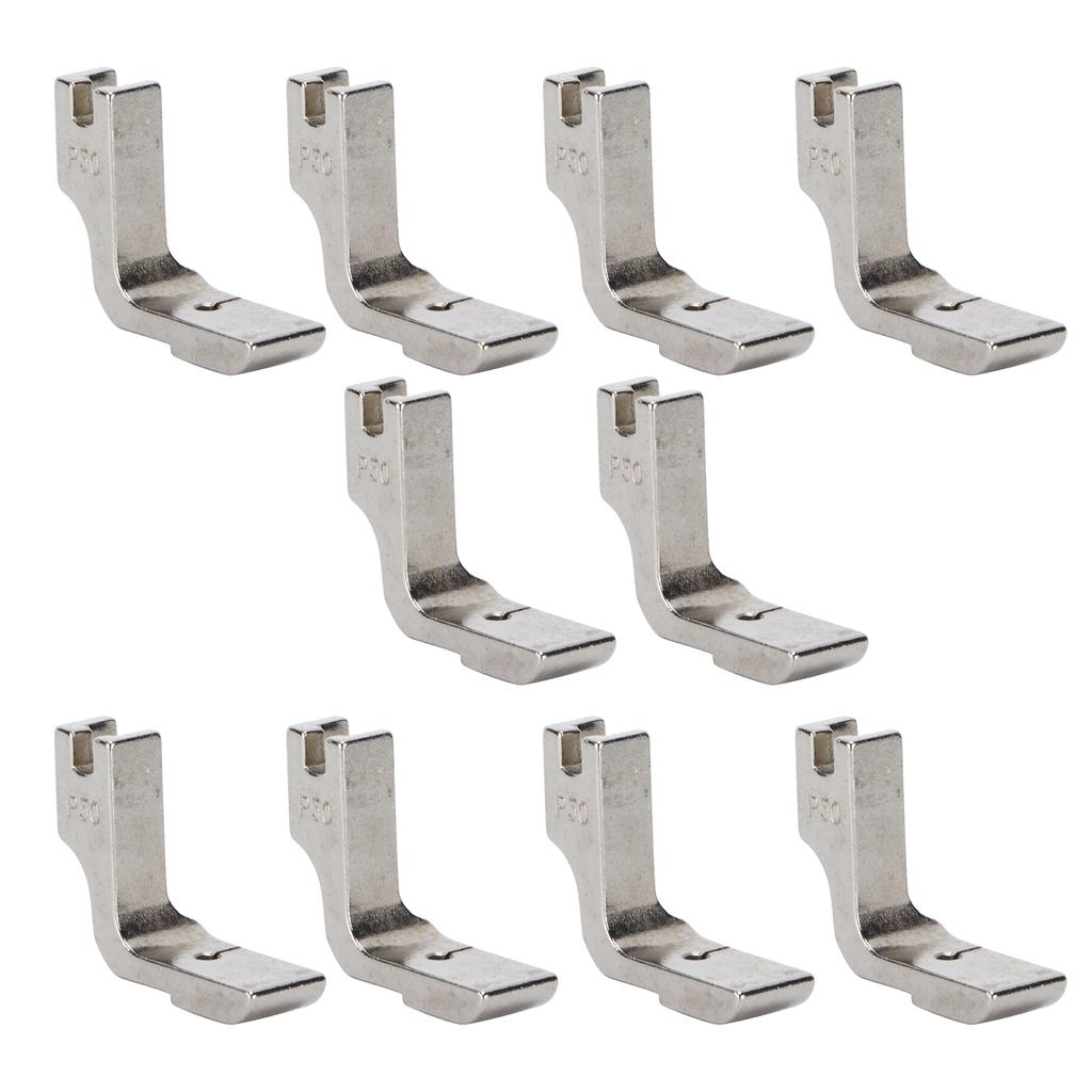 10 шт. Лапка для присборивания, нержавеющая сталь, универсальная, аксессуары для промышленных швейных машин