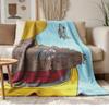 Sassy the Sasquatch Soft and comfortable flannel Suitable for sofas living rooms outdoor camping travel and also makes a great anniversary gif