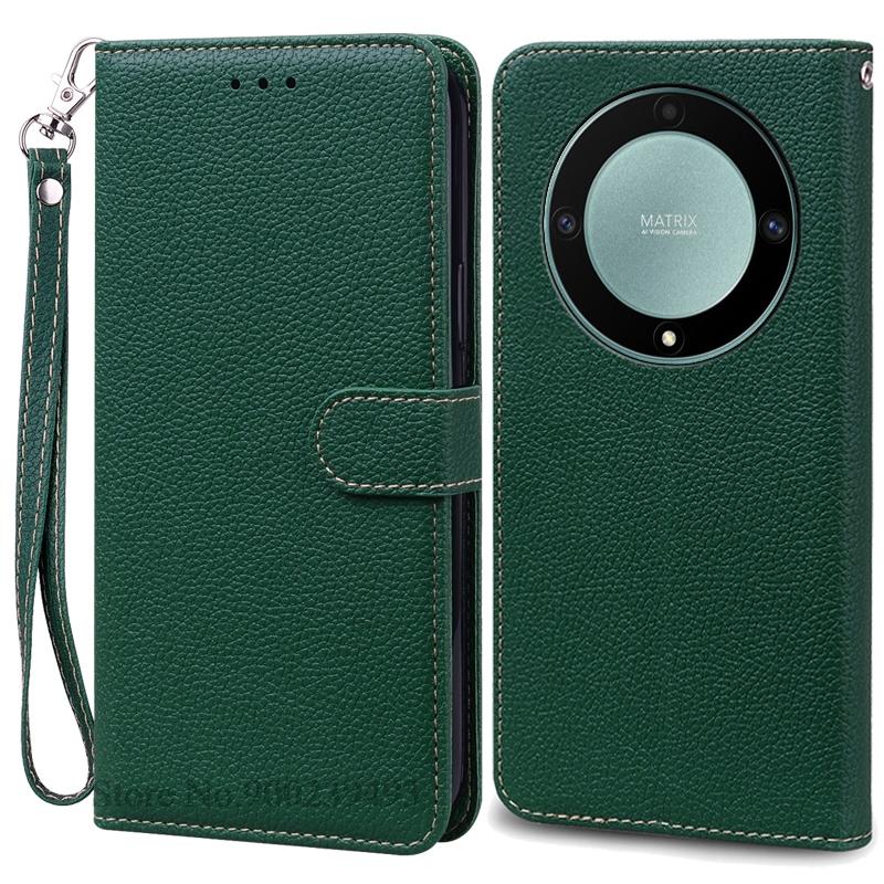 Для Honor X9A 5G чехол-кошелек кожаный флип-чехол для Honor X9A чехол-книжка-кошелек чехол для Honor X 9A силиконовый чехол Fundas