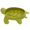 Мыльница Нескользящая Конструкция с Хвостовым Дренажем Форма Черепахи Мультяшная Мыльница для Ванной Комнаты Прачечной