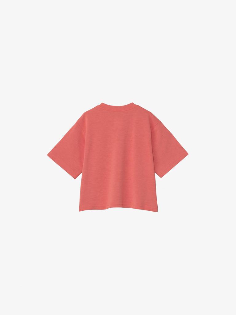 The North Face Short Sleeve Heat Protection Living Size 120 Tee, Coral,
