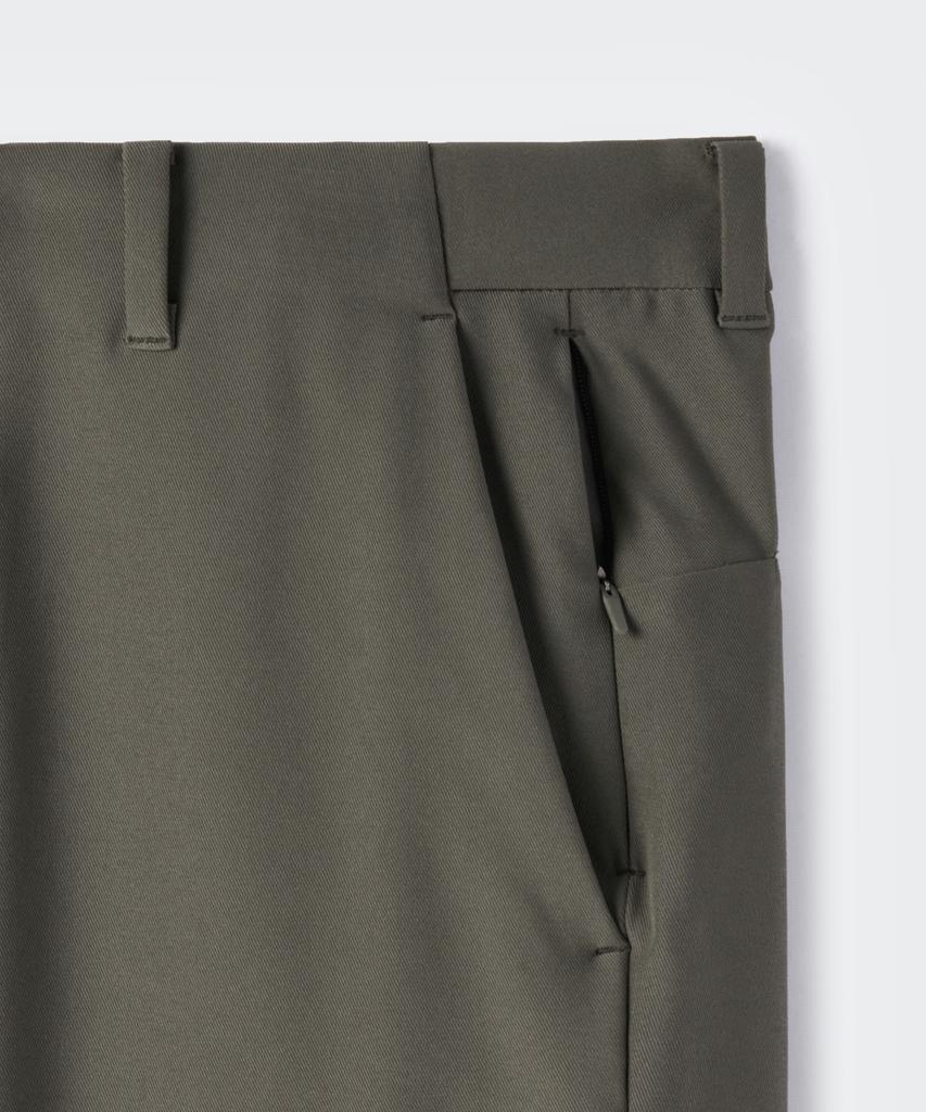 MUSINSA STANDARD Hybrid Straight Pants [Khaki Gray]