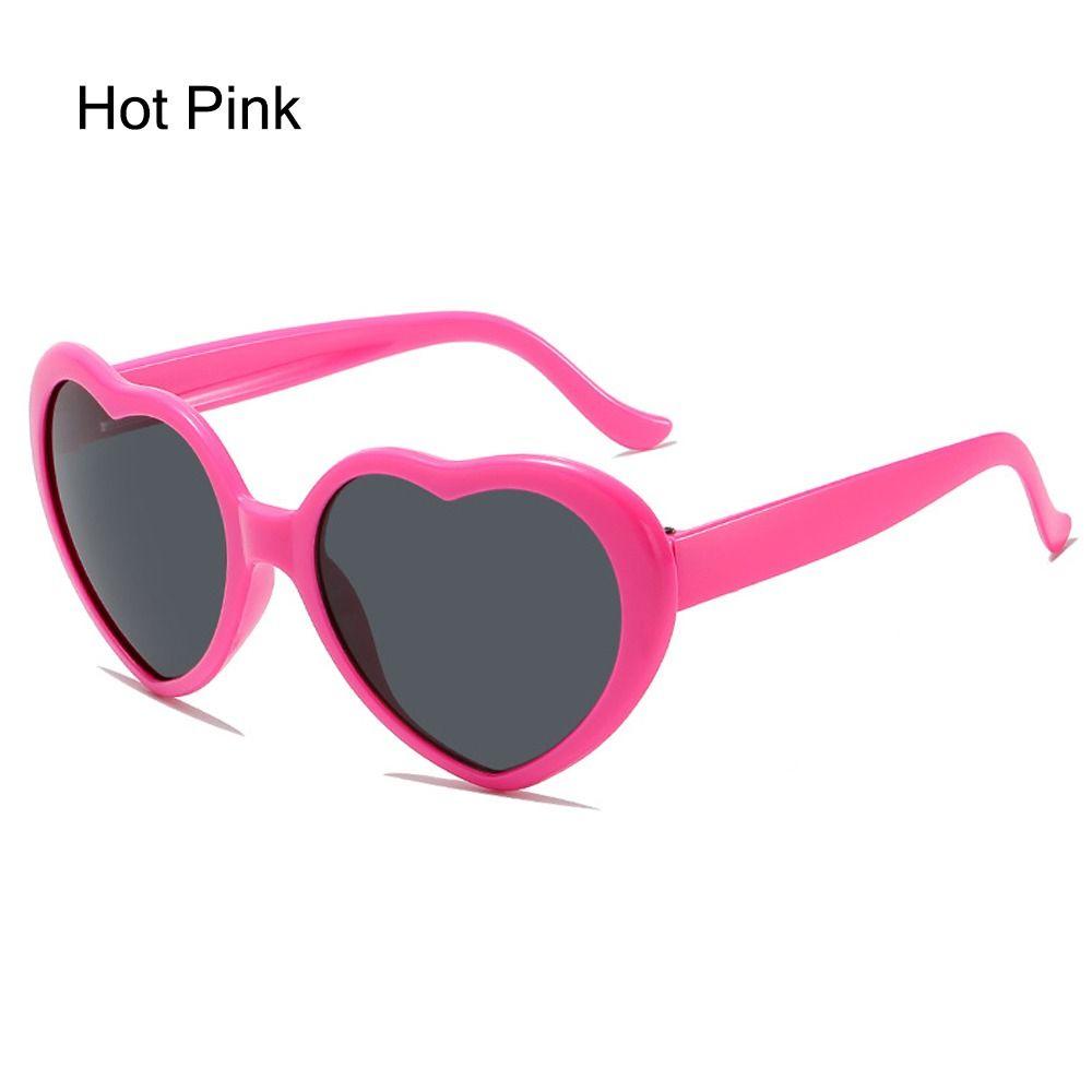 UV400 Protection Heart-Shaped Sunglasses Cosplay Beach Shades Cute Women's Accessories for Women