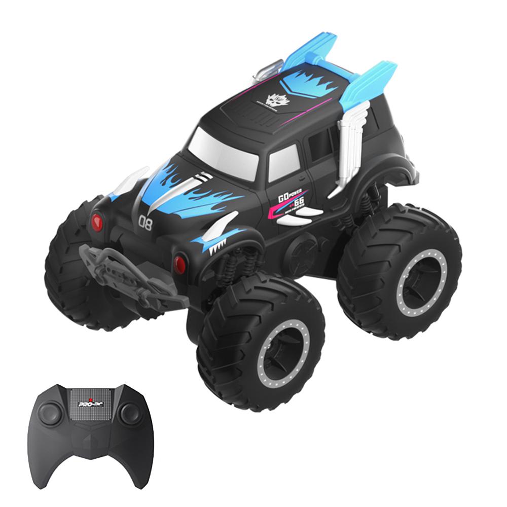 Remote Control Stunt Car, 2.4 GHz 4WD Dual-Side Driving Amphibious Off-Road Vehicle All Terrain