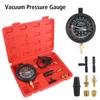 Pressure Gauge Car Exhaust System Diagnostic Tools Automotive Cylinder Tester Kit With Adapter Vacuum Gasoline Engine Compression Meter