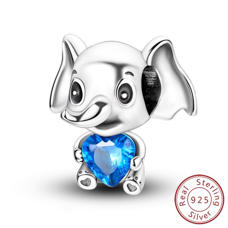 Шармы Подходят для Оригинального Браслета Медные Шармы Бусины Кошка Собака Животное Сердце Подвеска Для Женщин Изготовление Ювелирных Изделий Подарок