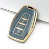 Модный чехол-держатель для ключей из ТПУ с золотой кромкой для Geely Coolray Atlas Boyue NL3 Emgrand X7 EX7 SUV GT GC9 Borui