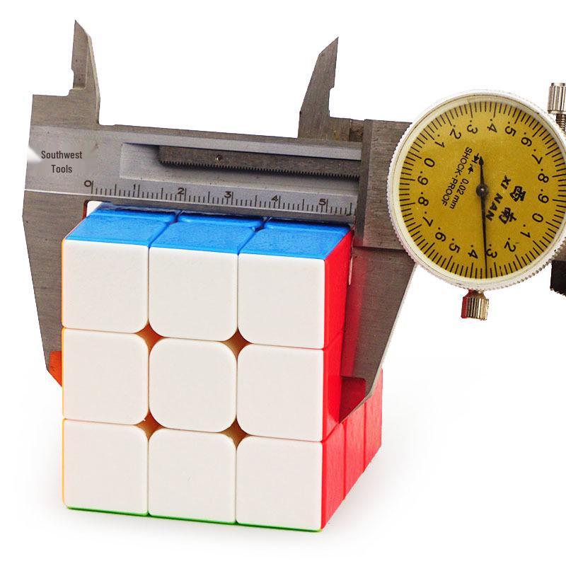 Шэншоу г-н. Магнитный кубик Рубика 3x3 без наклеек, набор для детских соревнований
