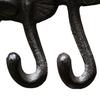 Грибной настенный крючок, чугунный крючок-вешалка для использования в помещении и на улице, декоративный крючок для пальто и полотенец, ванной комнаты, сада, патио, входа