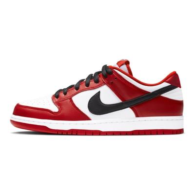 Кроссовки Dunk Chicago Red Нескользящие Устойчивые к истиранию Низкие Скейтбордические Обувь Унисекс Красный Белый Черный HF5441-104(Команда458-)