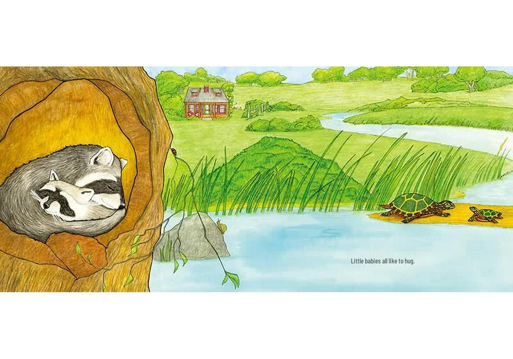 Dad's Hug Interactive Children's Picture Book