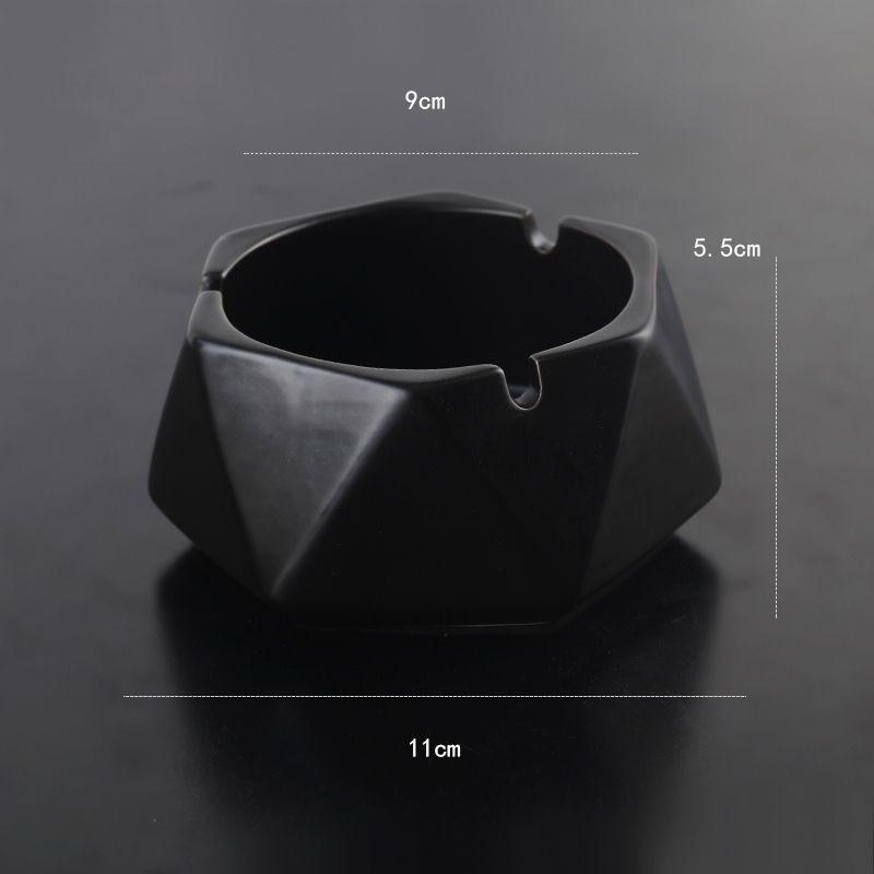 European Ceramic Ashtray Accessories Home Living Room Coffee Table Furnishing Ornaments Hotel Club KTV Desk Decoration Items