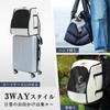 PAWZ Road Pet Carrier Drive For Medium and Large Small Includes Leash To Prevent Jumping Mesh Adjustable Shoulder Suitcase Fixing Foldable for