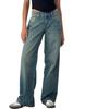 Baggy Jeans for Women Trendy Low Rise Casual Straight Leg Boyfriend Jeans Denim Pants with Pocket Streetwear