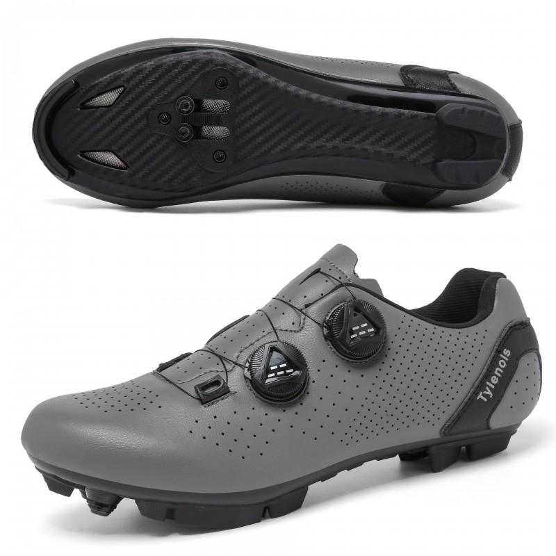 Mens Cycling Shoes Road Mountain Bike Non-Cleat Breathable Lightweight Performance Pedal Shoe Outdoor Riding