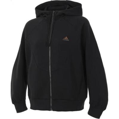 Ветровка с логотипом и капюшоном, женские куртки, черная JX6838