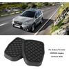 Aramox Brake Pedal Pad Set, 2Pcs Rubber Replacement for FORESTER Impreza Outback for Comfortable Driving