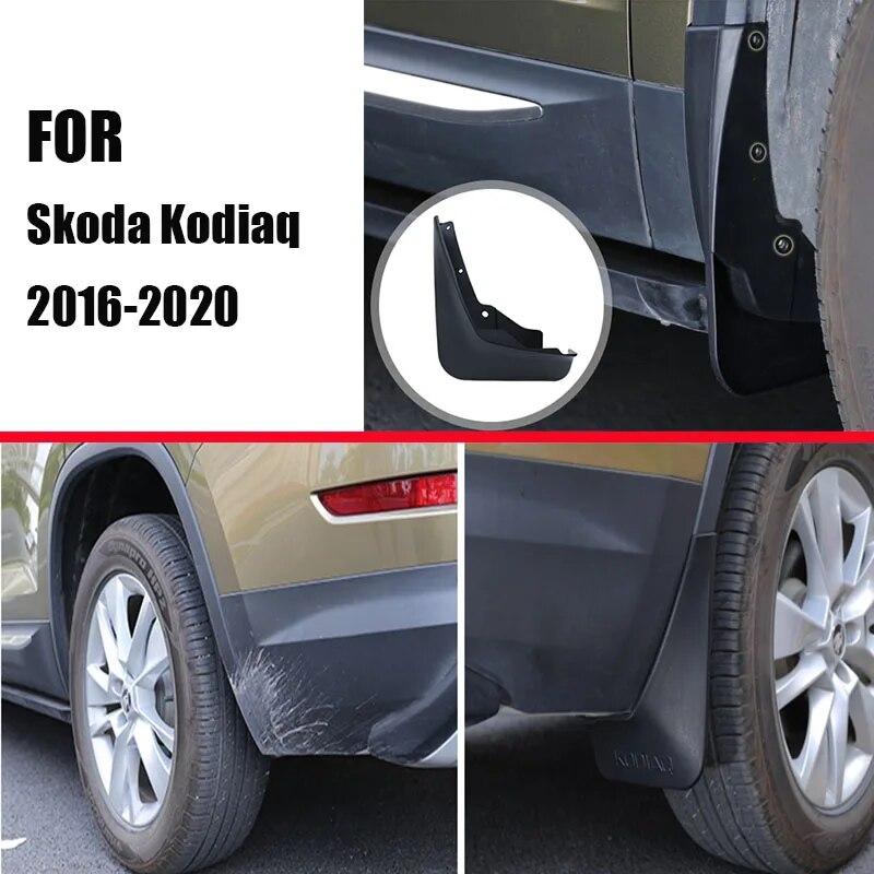 Для skoda kodiaq 2018-автоаксессуары, автомобильные крылья, брызговики, брызговики, передние и задние брызговики, щитки