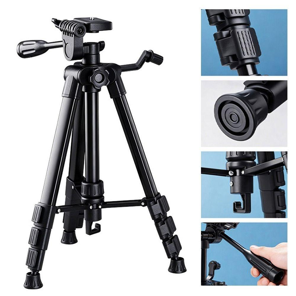 Aluminum Alloy Tripod Stand Thickened Phone Holder Aluminum Alloy Stand Daily Live Streaming