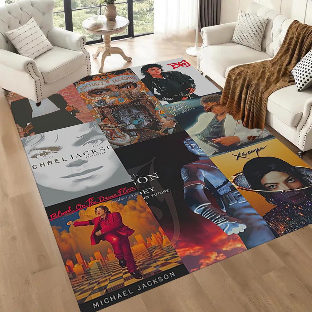 Michael Jackson 201 Floor Mat Perfect for Hallway Balcony Foyer Living Rooms Anti-slip Rug Office home decor Perfect Birthday/Christmas Gift Idea