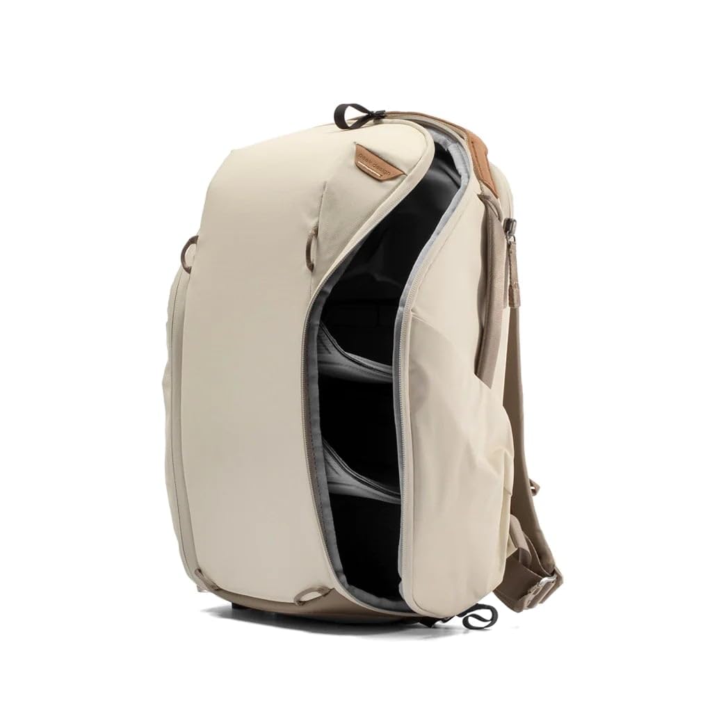 Peak Design Everyday Backpack Zip 15L Bone BEDBZ-15-BO-3 PFAS-Free