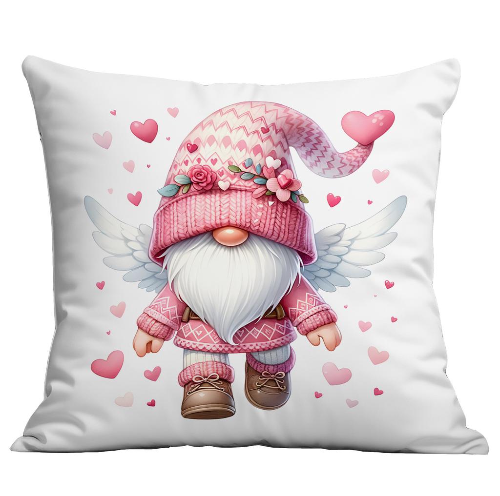Новая подушка-пуш к Дню святого Валентина, милый Купидон, розовая наволочка для подушки-пуш, домашняя наволочка для подушки-пуш