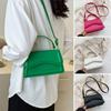 PU Leather Messenger Bag Solid Color Crossbody Bags Leisure Sling Bag Women
