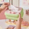 Цветная коробка для салфеток, органайзер, настольная коробка для салфеток, держатель для салфеток, переносная настенная коробка для салфеток с крышкой для девочек, держатель для гостиной