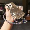 Блестящий шнурок для телефона со стразами Bling Bling Anti-lost Wrist Cable Аксессуары для телефона
