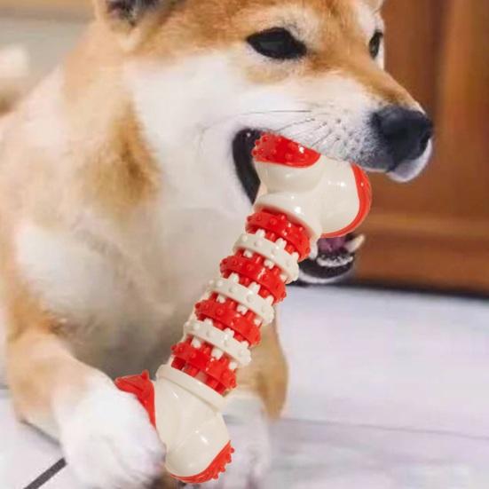 Indestructible Dog Chew Toys Interactive Puppy Teeth Bone Toy Teeth Cleaning Boredom Relief Gear